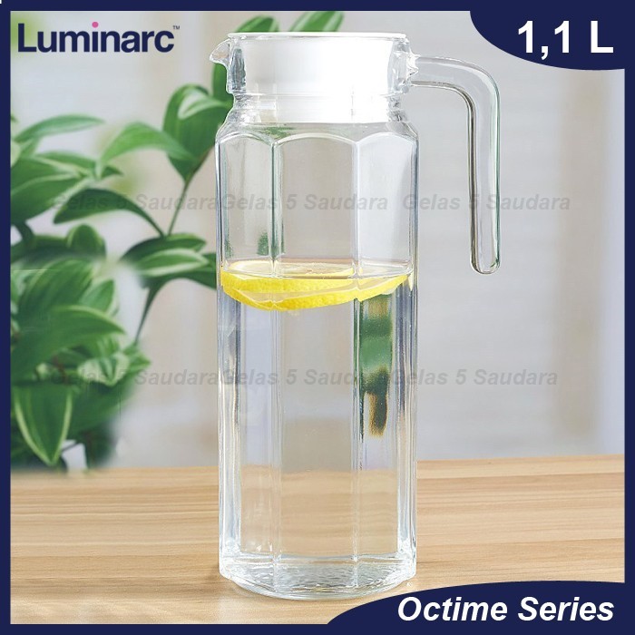 Luminarc Pitcher Octime 1.1L/Pitcher Kaca Luminarc/Teko Air/Pitcher