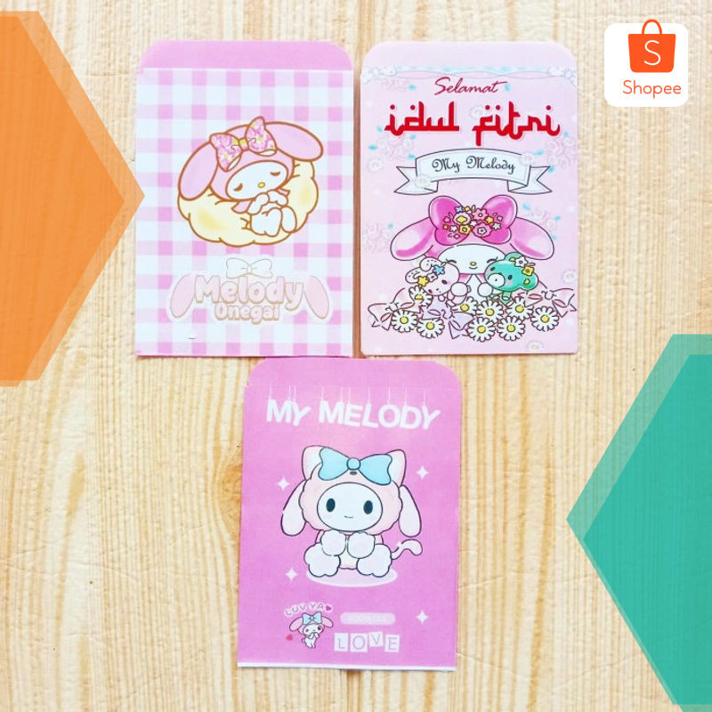 

Murah Amplop Angpau Uang Lebaran Kartun Profesi 1 Set Isi 10 pcs - Kuromi Keren