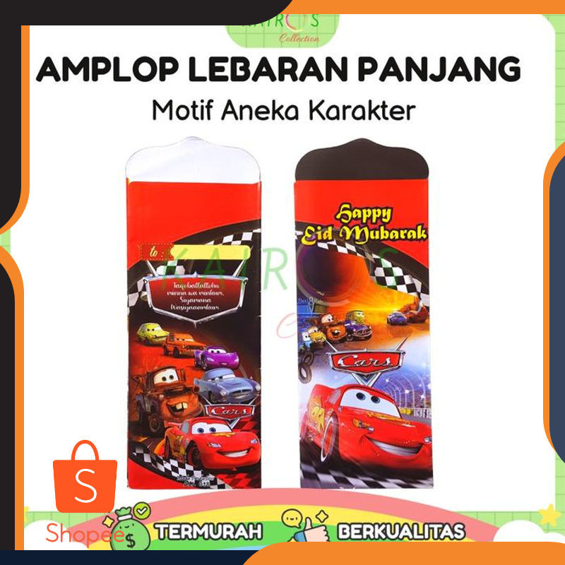 

Terlaris Amplop Lebaran Panjang Aneka Motif / Angpau (10 pcs) - BRI Keren