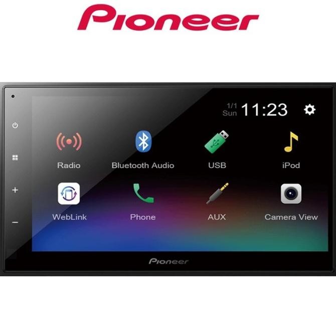 Miliki Head Unit Pioneer Dmh A345Bt - Double Din Pioneer Dmh 345 Bt Original