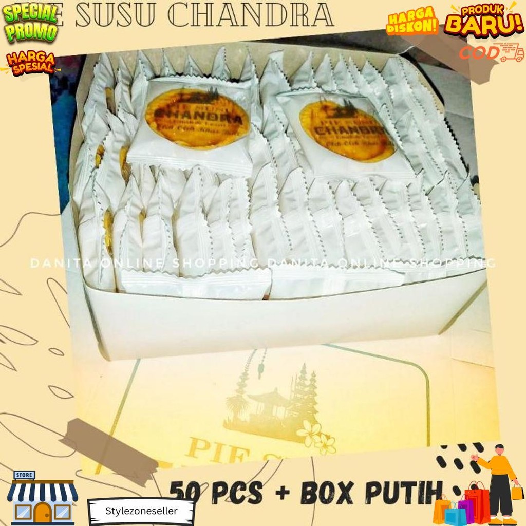 

[Bali] - Pie Susu Chandra Original Free Box D Cod