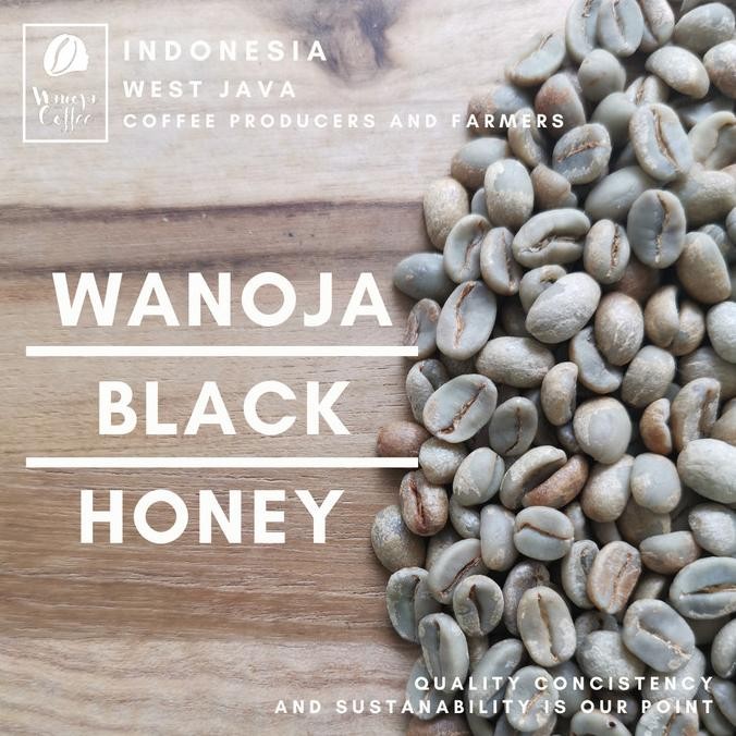 

Green Bean Arabica Black Honey Jawa Barat Kamojang