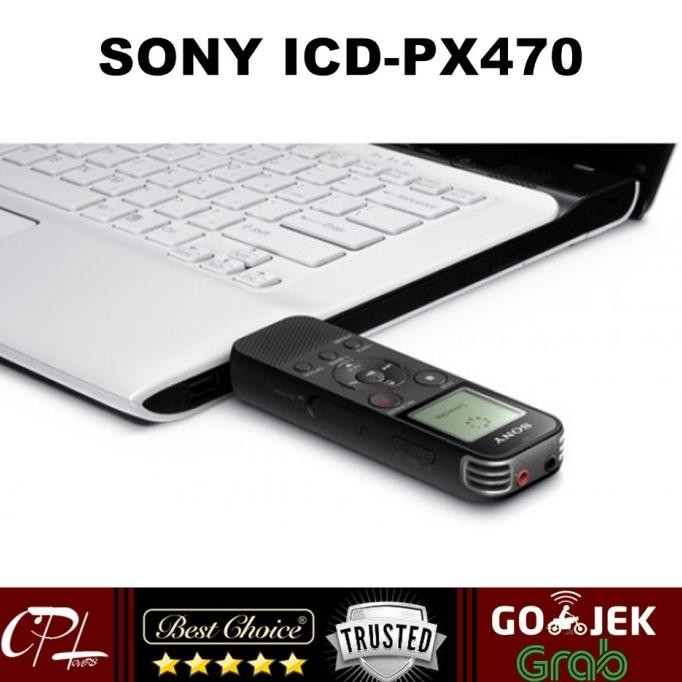 Sony Icd-Px470 Voice Recorder / Icd Px470 / Px-470 New Stok