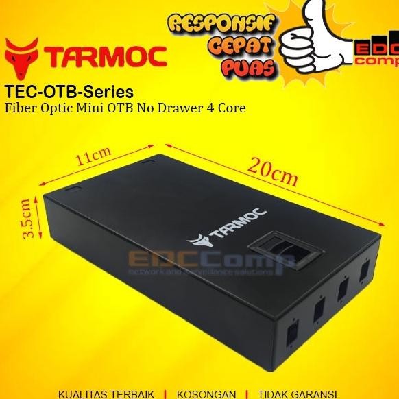 Tarmoc Fiber Optic Mini Otb 4 Core Sc | Roset Fo Besi 4C Kosongan