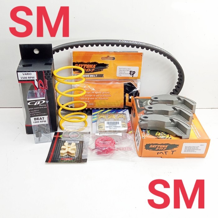 Paket Cvt Upgrade Kirian Daytona Vario Karbu, Vario Techno, Vario 110.