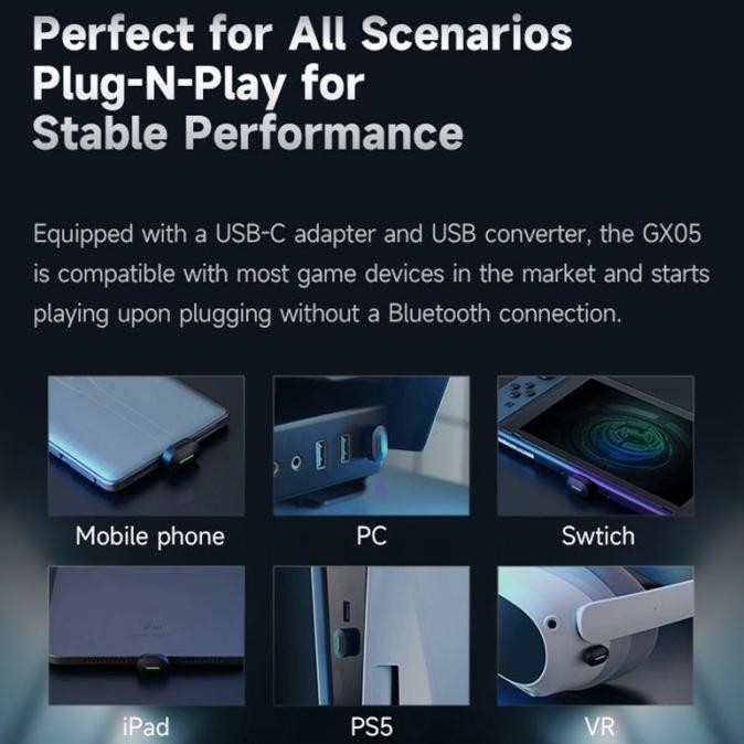 Hecate By Edifier Gx05 Ultra-Low Latency Wireless Gaming Earbuds New Stok