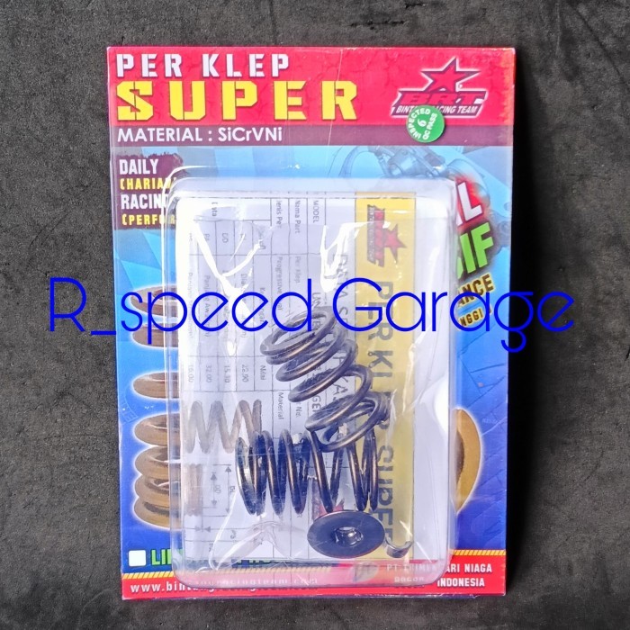 Per Klep Progresif Head Brt Crf Tiger Klx Jupiter Z