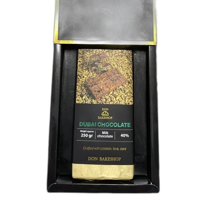

Terlaris Coklat Dubai Don Bakeshop Pistachio Ready Stok