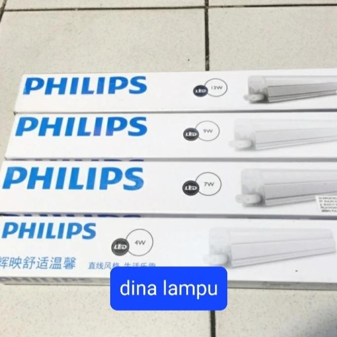 SALE lampu T5 led 4w/7w/9w/13w philips/trunkable T5 philips neon/TL
