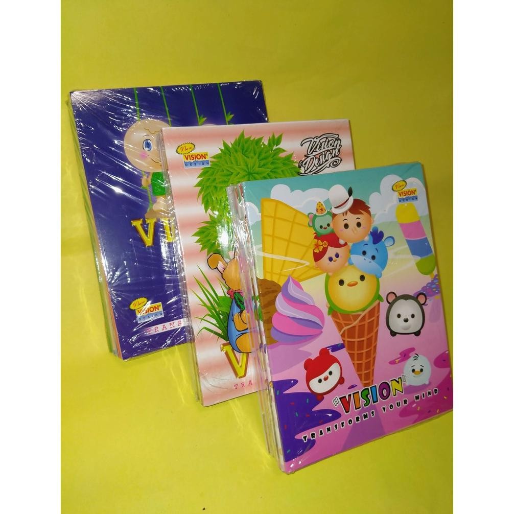 

Terbaru Vision Buku Tulis 38 Lembar