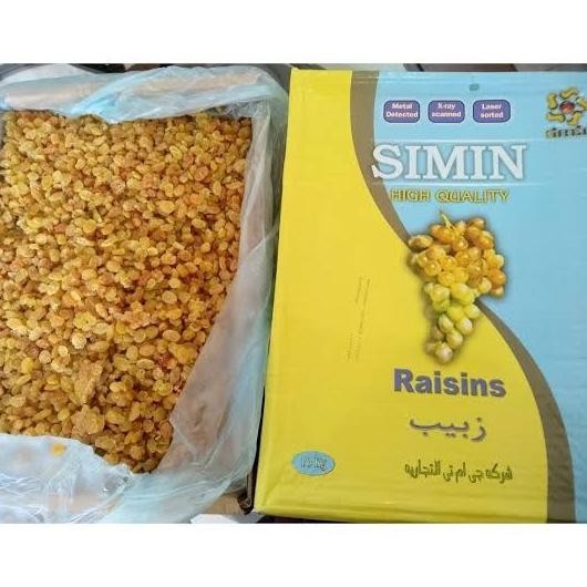 

] Raisin Raisins Kismis MUTIARA SIMIN Emas Tanpa Biji 1000 gr gram 1 kg