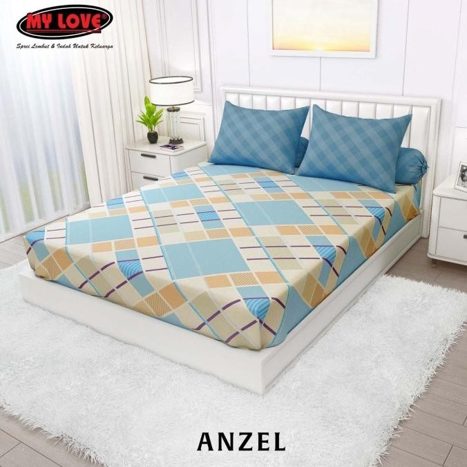 Seprai / Sprei My Love 180x200 / 160x200 / 200x200 Tinggi 30 cm