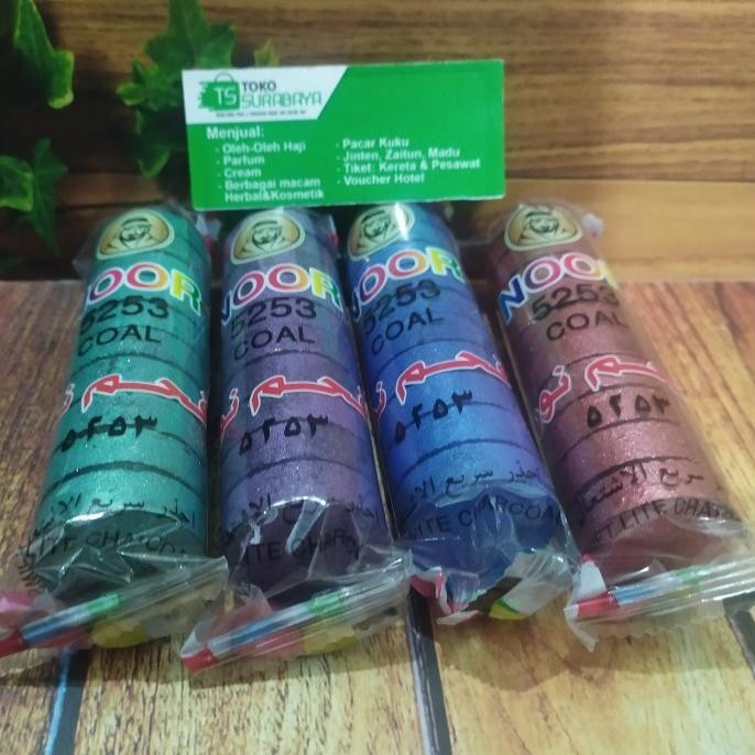 

Ready stock] Arang Magic NOOR RAINBOW Warna Warni Coal Arang PER ECER