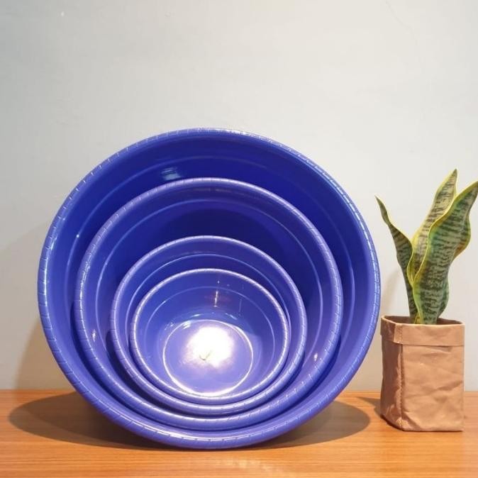#####] Baskom Air Plastik Cuci Sayur Buah Baju Perkakas Mixing Bowl Adonan