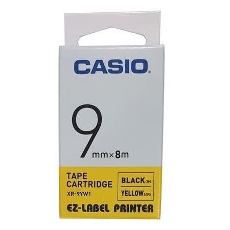 

CO Pita / EZ Label Tape Printer Casio 9 mm Refill EZ Label XR 9 XR-9YW1