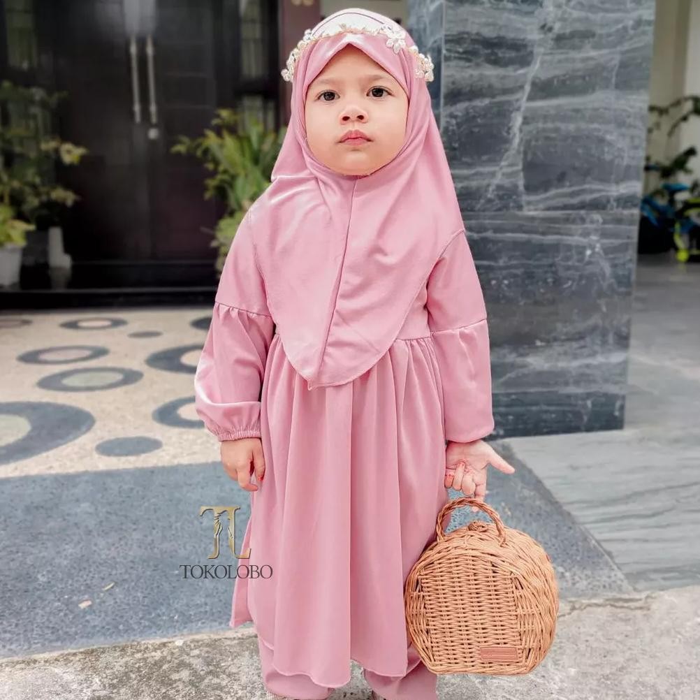 Terbaik.. Set Anak Perempuan Lubna
