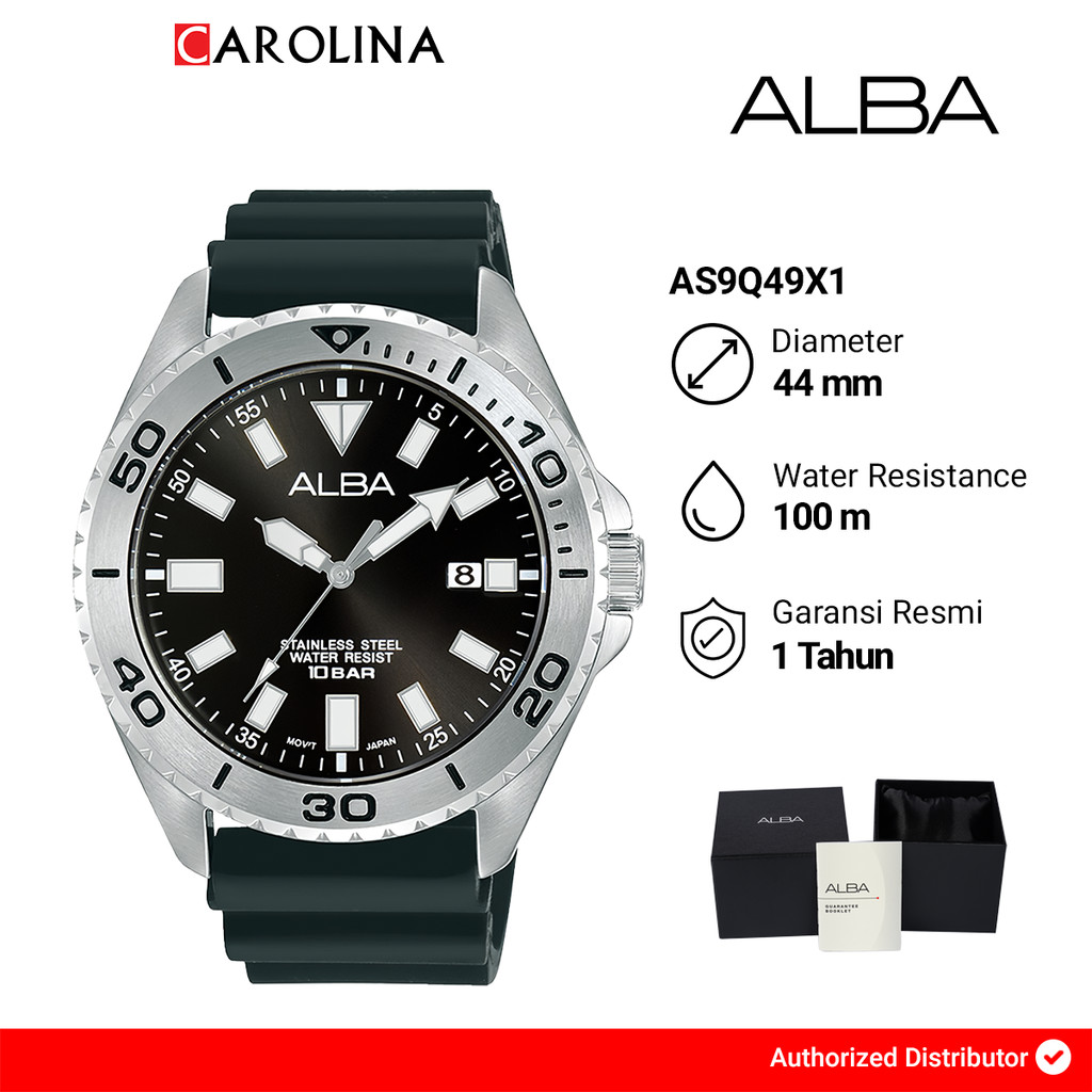 Jam Tangan ALBA AS9Q49X1 Pria