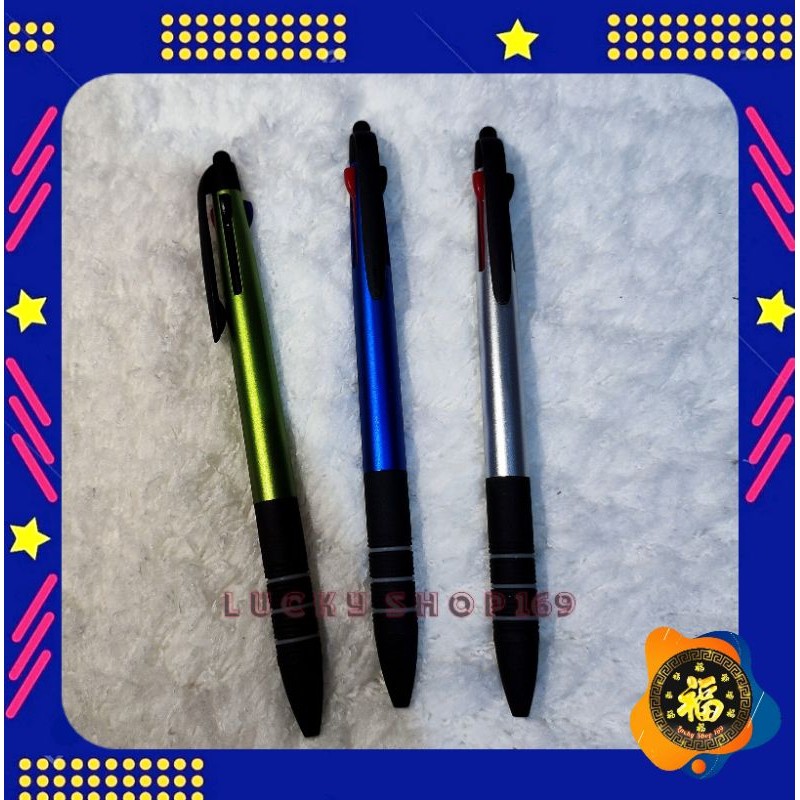 

Pulpen Warna Metalik 3 in 1 | Stylus Pen | Tab Pen | 1 PCS
