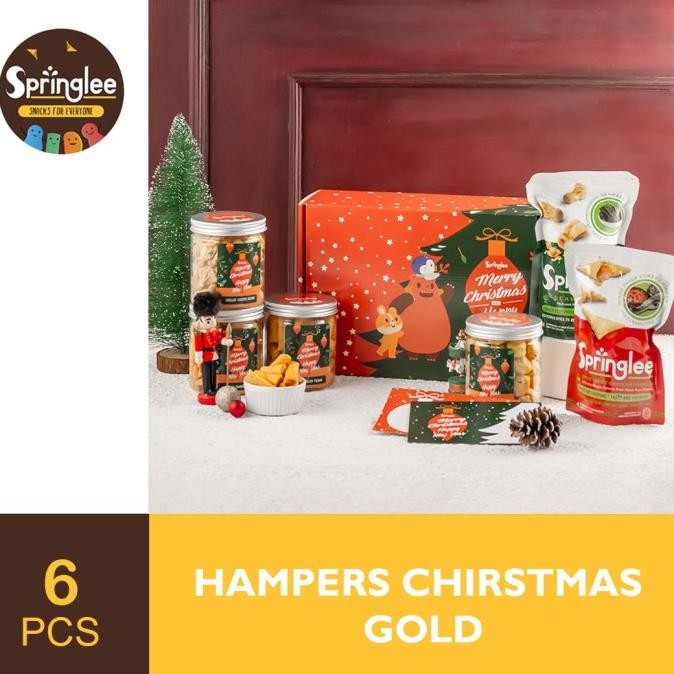 

Springlee Christmas Hampers GOLD / Parcel Natal dan Tahun Baru Original dan Terpercaya
