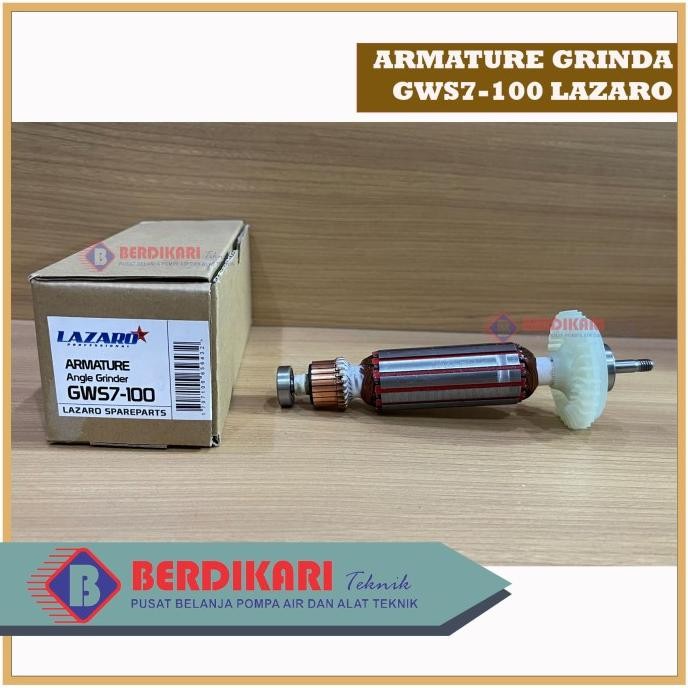 >>>>>] LAZARO Armature / Angker grinda gerinda for BOSCH GWS7100 GWS 7100
