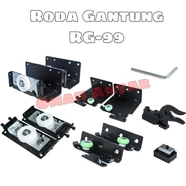 ------] Roda Sliding Pintu Gantung Geser Huben RG 99 RG 77 RG 100
