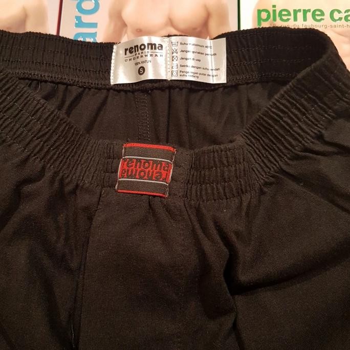 RENOMA UNDERWEAR MEN - BOXER PRIA BAHAN KATUN KAOS - ORIGINAL