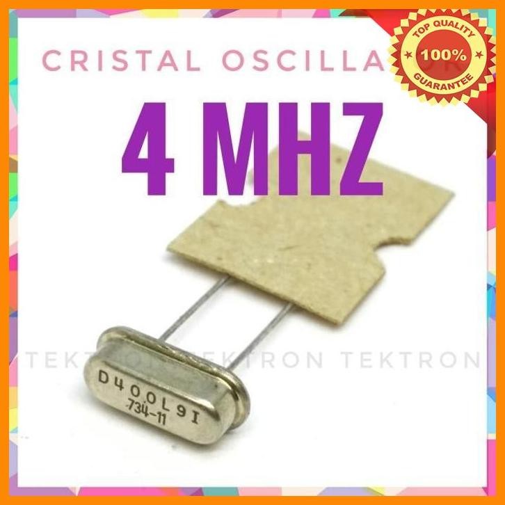 (TEK) CRYSTAL OSCILLATOR 4 MHZ, XTAL, KRISTAL, OSCILATOR, 4MHZ