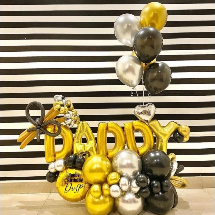 ~~~] Standing Balloon/Balon Gift/Balon Dekorasi/Balon Rangkaian Type Daddy