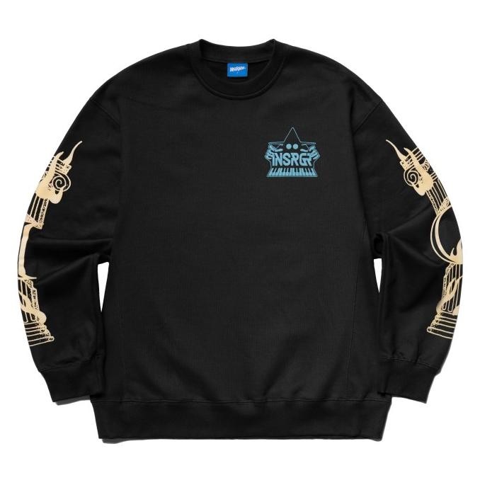 Sale Insurgent Club - Insurgent Montage Crewneck Black