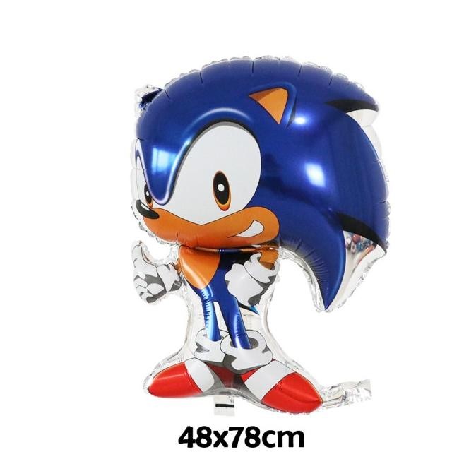 =====] Balon Foil Sonic / Balon Sonic The Hedgehog