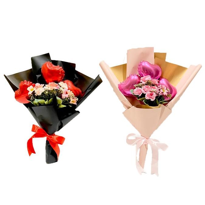 ((((()paling dicari] Bouquet 3 balloon, buket balon bunga