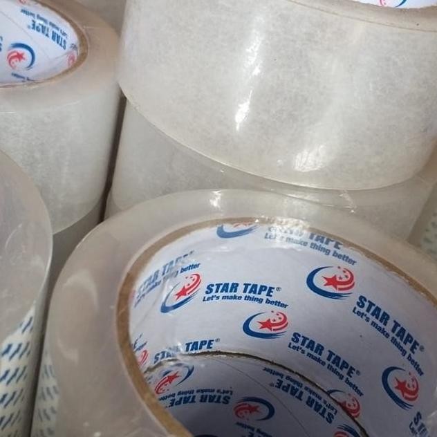 

Laban Opp 100 Yard 45 Mm 72 Pc Mer Tar Tape Naha Tape Colat Tranparan Putih