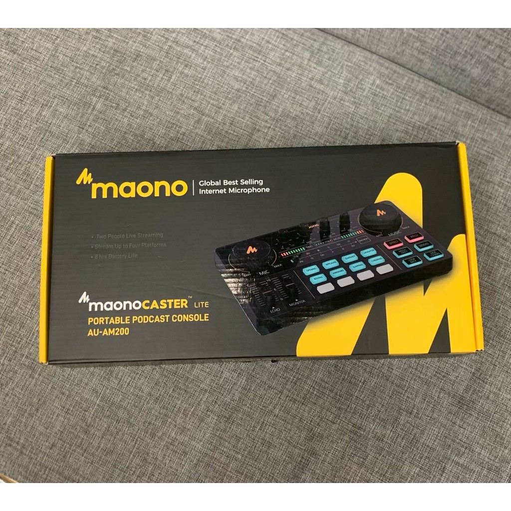 Maono AU-AM200 Maonocaster Lite - Portable Podcast Production Studio