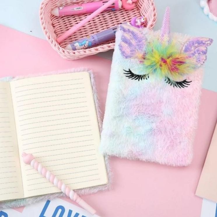 

M Buu Diary Motif Unicorn Buu Agenda Noteboo Ana