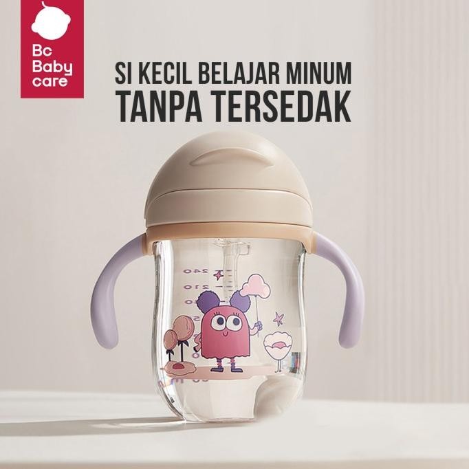 

Bc Babycare Sippy Cup Tritan 240Ml Botol Minum Sedotan Anak Bayi Original Dan Terpercaya
