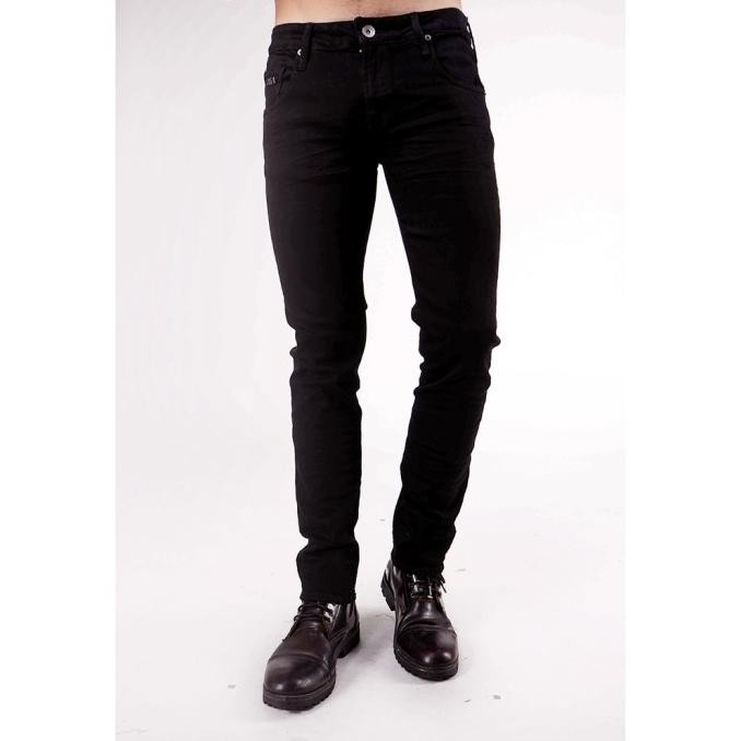 BRG BARU Bombboogie Jeans Pria Skinny C4 Series Black 43KC4B3BK