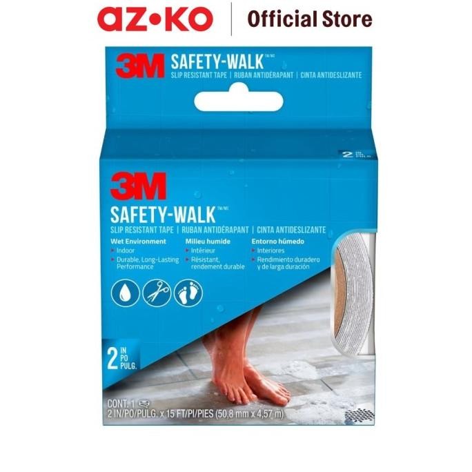 

DISKON AZKO 3M 5 cmx4.5 mtr Safety Walk Perekat Anti Slip Kamar Mandi - Clear