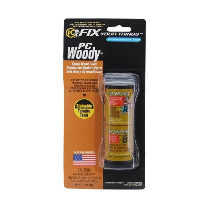 

TERMURAH Pc Woody Epoxy Glue Filler Lem Kayu 42 Gr USA
