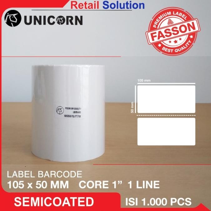 

HOT SALE Sticker Kertas Label Ukuran 105x50 mm @1000 pcs