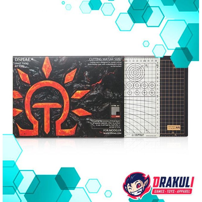 

Terlaris DSPIAE AT-CA4 Cutting Mat (A4 Size) (2mm Thicken Type) SALE