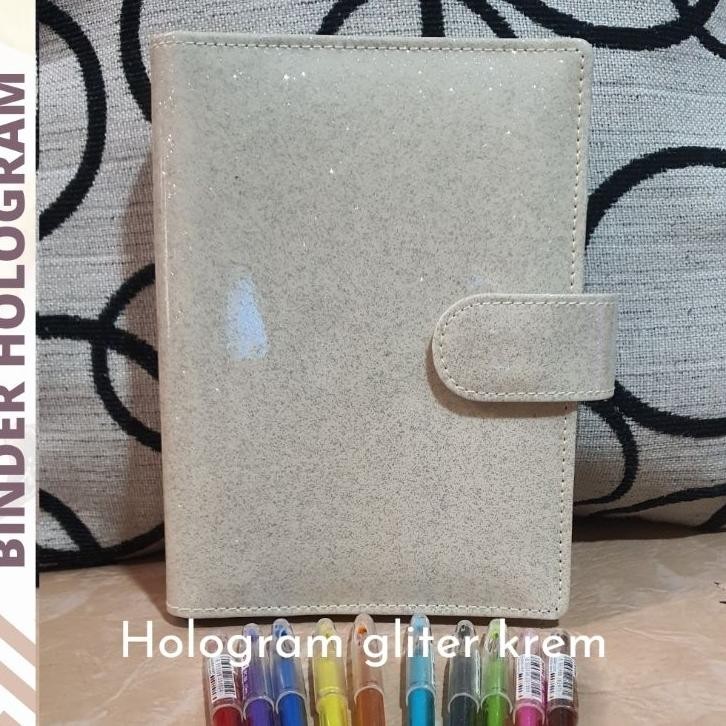 

Binder 6 Ring Hologram Gliter A6