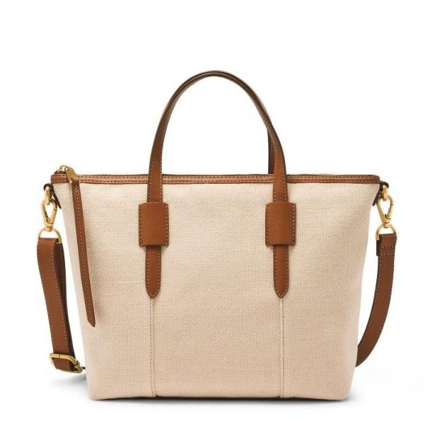 Promo Fossil Skylar Satchel Natural Brown Tas Selempang Wanita - Shb3188 - 101