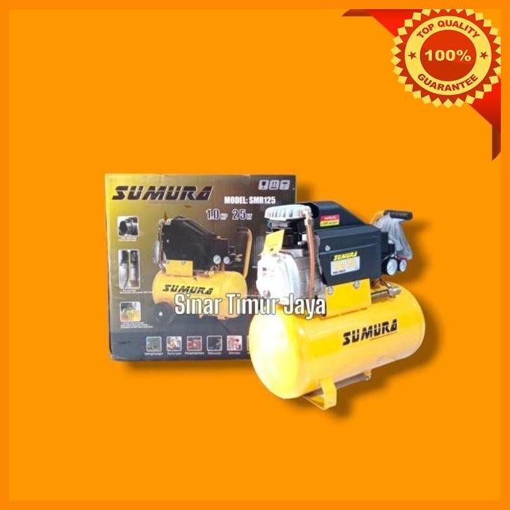 (stj) kompresor 1hp smr-125 sumura / kompresor listrik 1pk sumura