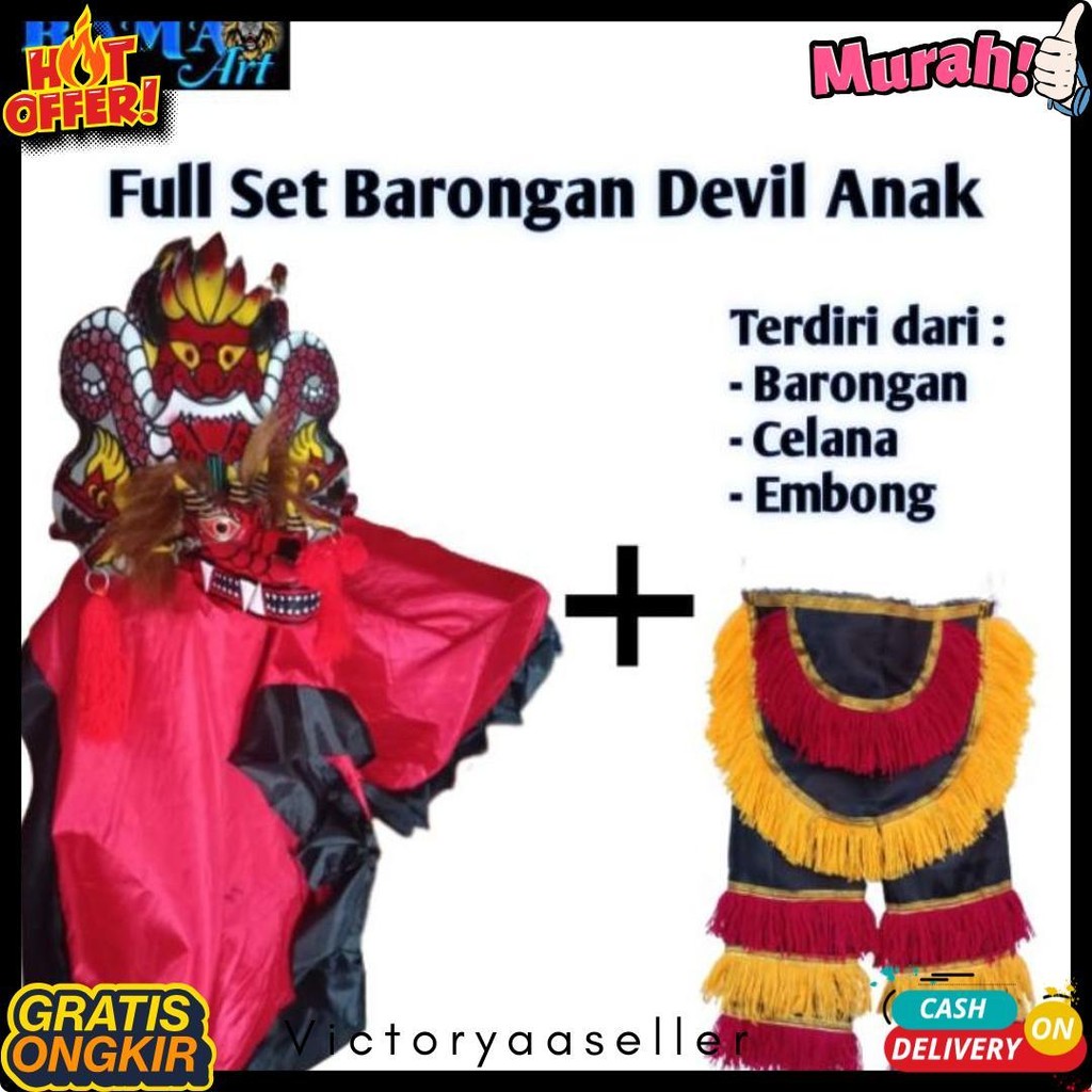 Barongan Devil Full Set