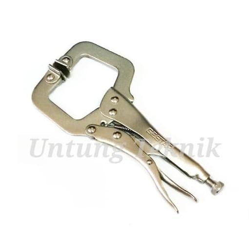 HOT PROMO GESTAR - Crossman 6 inch C Clamp Locking Plier - Tang buaya
