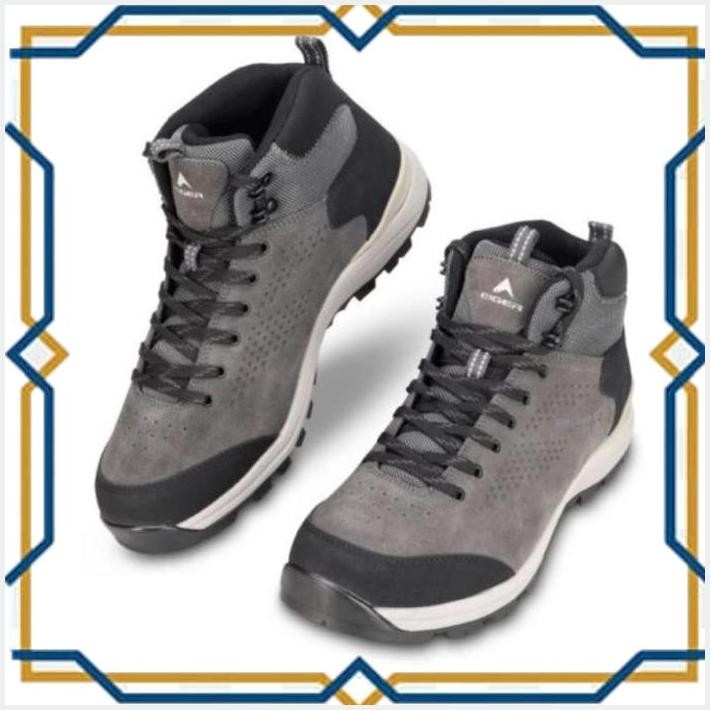 [ONE] SEPATU GUNUNG EIGER WAGLERI MID SHOES ORIGINAL - HIKING SHOES MID PRIA