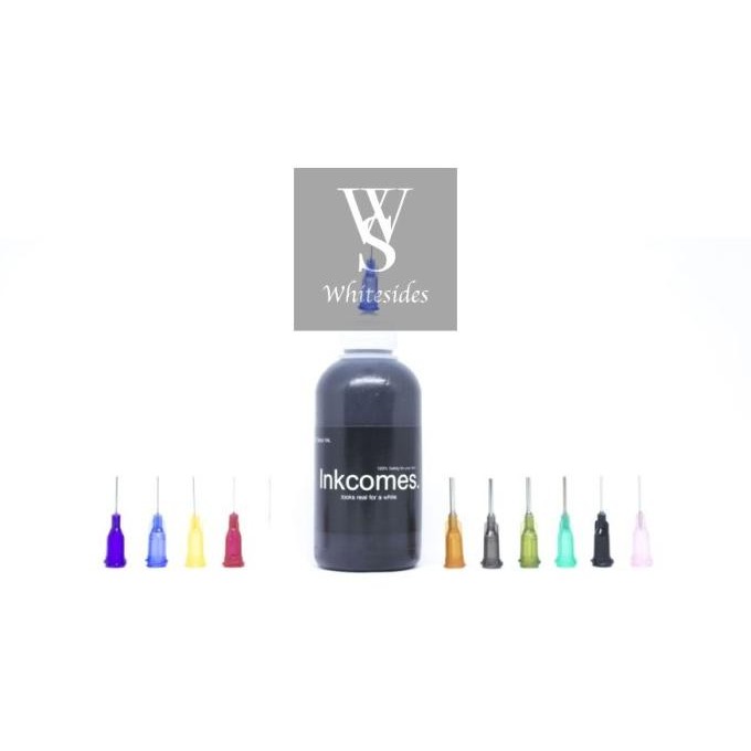 50ml 11 Jarum - Inkcomes Tinta Tattoo Temporary Temporer Inkbox irf