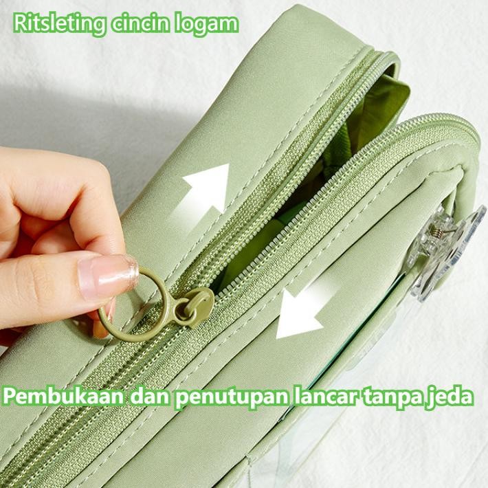 

TERMURAH Transparan Tempat Pensil Berkapasitas Besar / Kotak Alat Tulis Anak Yang Indah / Tas Penyimpanan Kosmetik Anak Perempuan / Sekolah Kotak Kantor Stationary Or42