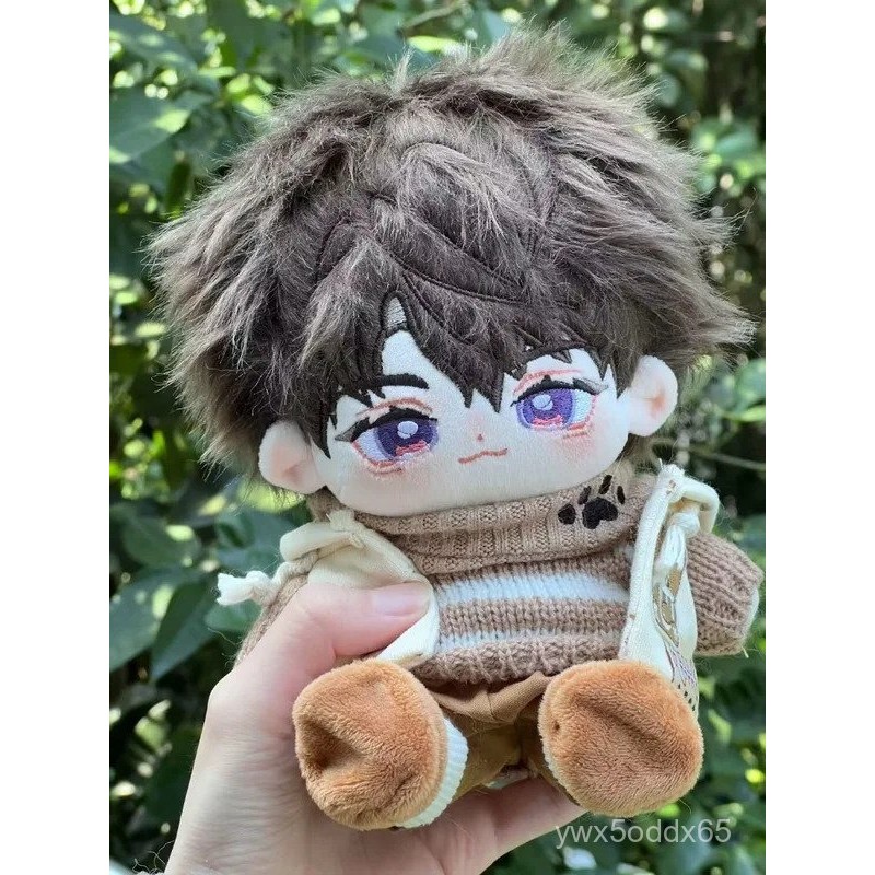 20Cm Kawaii Love And Deepspace Caleb Idol Doll Anime Star Dolls Stuffed Customization Figure Toys Cotton Plushies Toys Fans Gift 0U4B