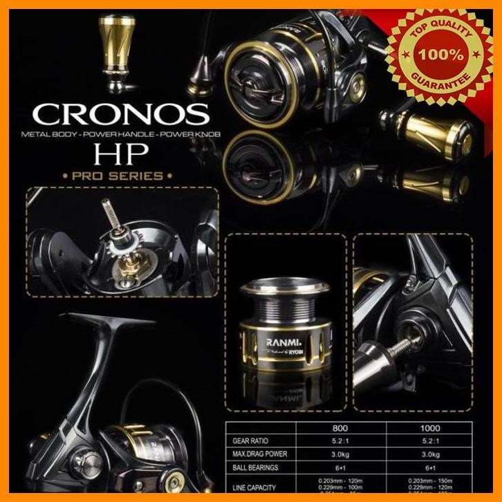 (SFL) REEL UL ULTRALIGHT RYOBI RANMI CRONOS 800 1000 POWER HANDLE BODY METAL